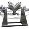 V blender B-50-CA including stainless steel benches with satin polished external finishes.