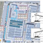 Plànol de la instal·lació de la planta fotovoltaica de Lleal