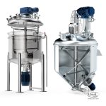 Vista 3 de de dos modelos de reactores